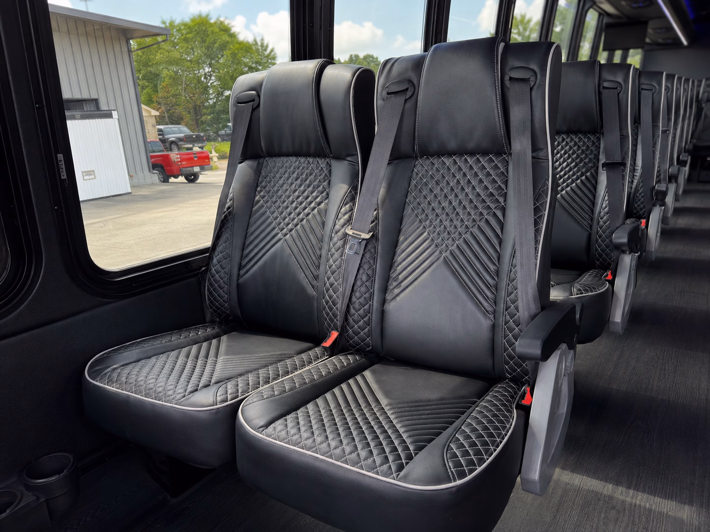 charter buses for multi stop south coast wedding days