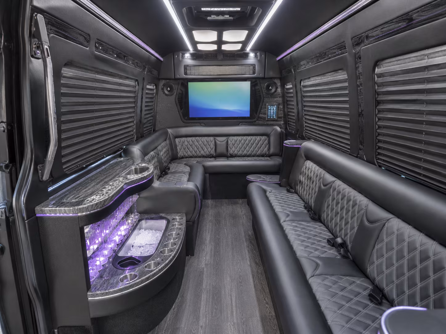 new bedford corporate event transportation onboard seating