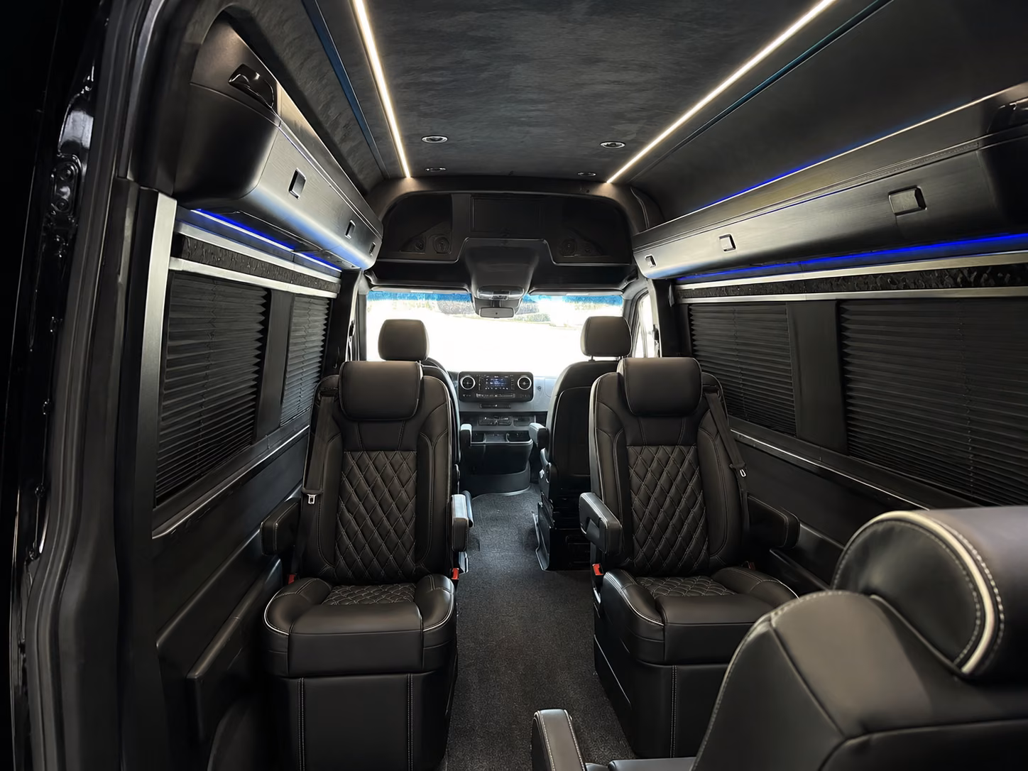 new bedford private event transportation onboard seating