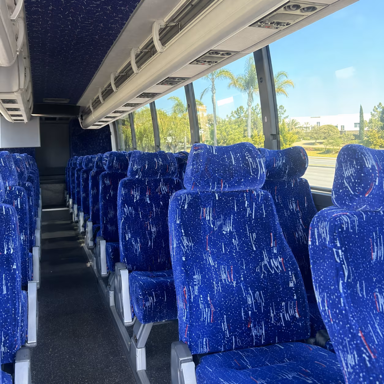new bedford sporting event transportation onboard seating
